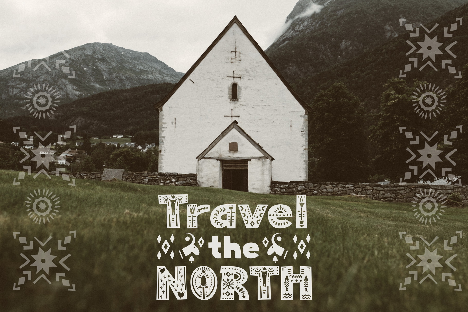 Nordic Tale – Folkart Font FamilyOther Font插图2