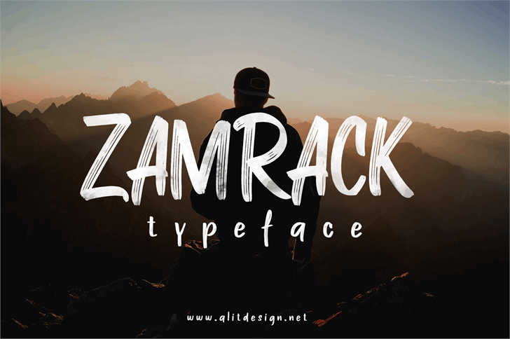 ZAMRACK font插图