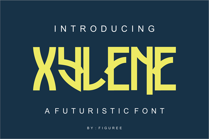 Xylene font插图