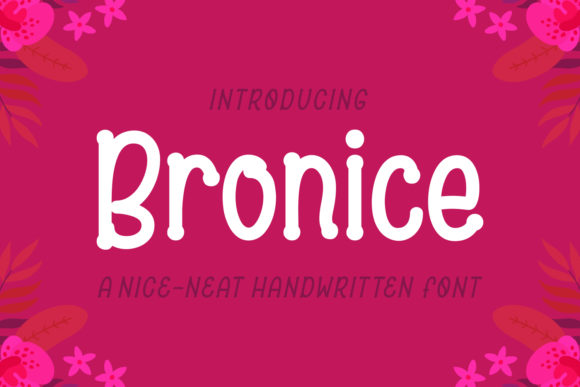Bronice Font插图