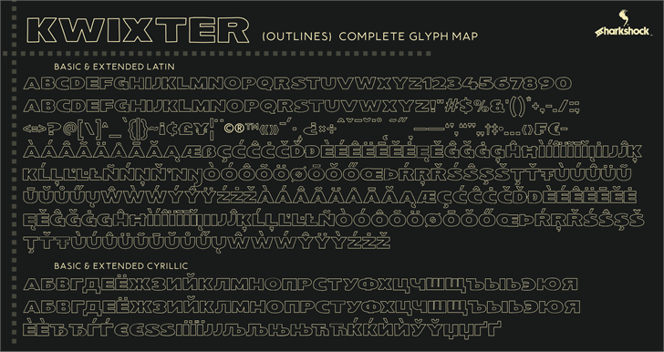 Kwixter Sketch font插图2