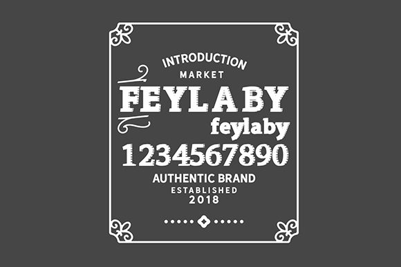Feylaby Font插图