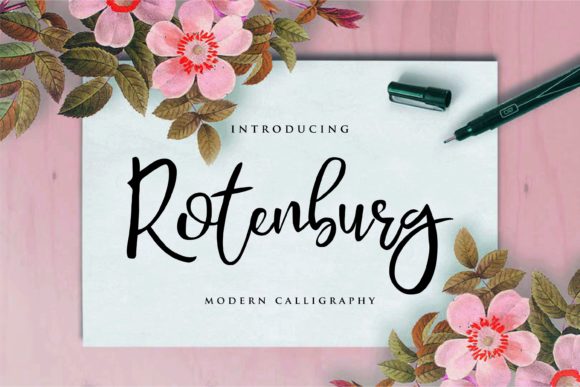 Rotenburg Font插图