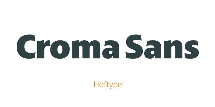 Croma Sans Font Family插图