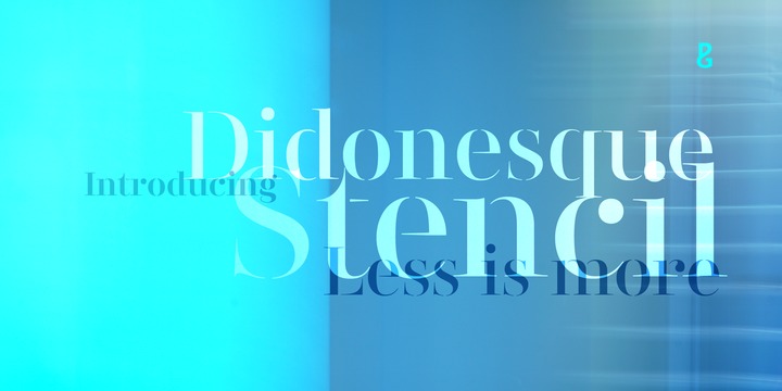 Didonesque Stencil Font Family插图1