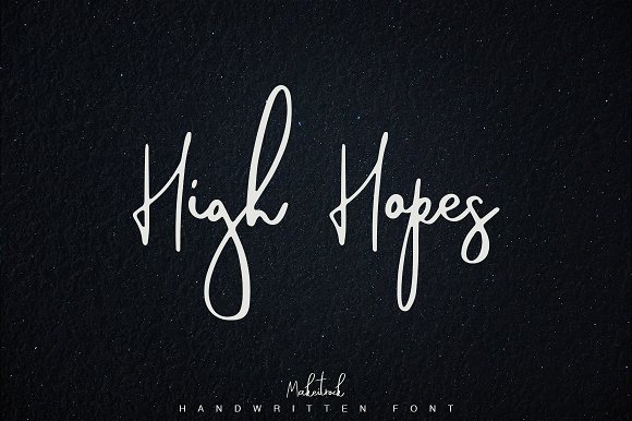 High Hopes Font插图