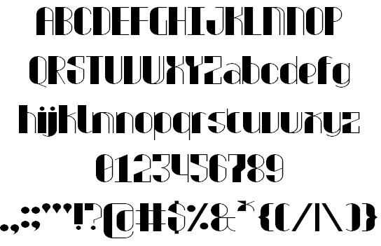 Laconica font插图3