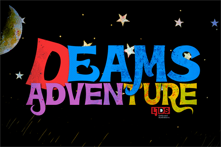 Dreams Adventure DEMO font插图