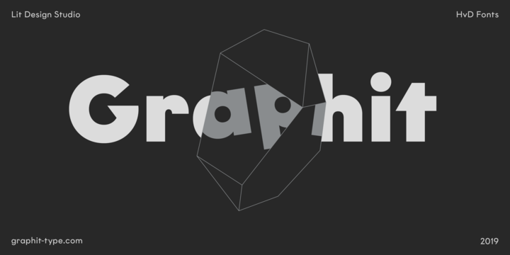 Graphit Font Family插图