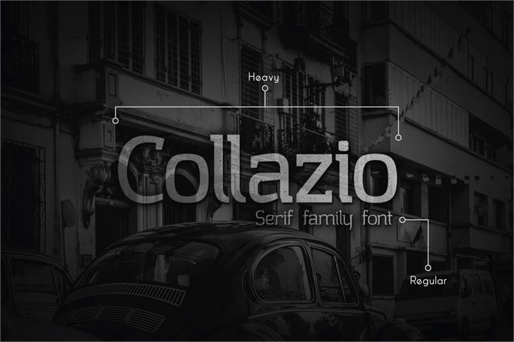 Collazio Personal Use font插图2