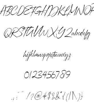 Augustinne demo font插图3