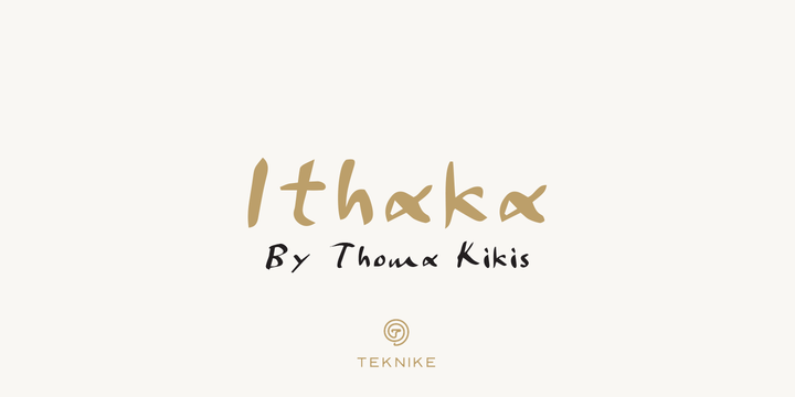 Ithaka Font Family插图