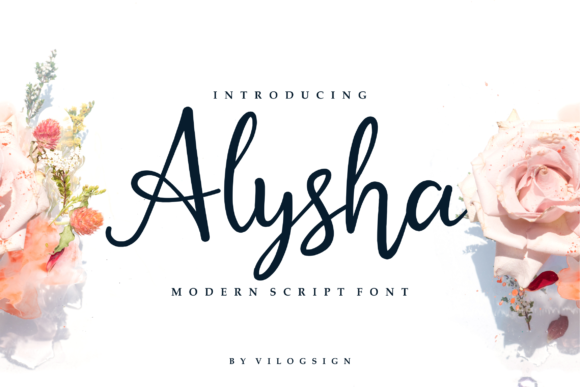Alysha Font插图