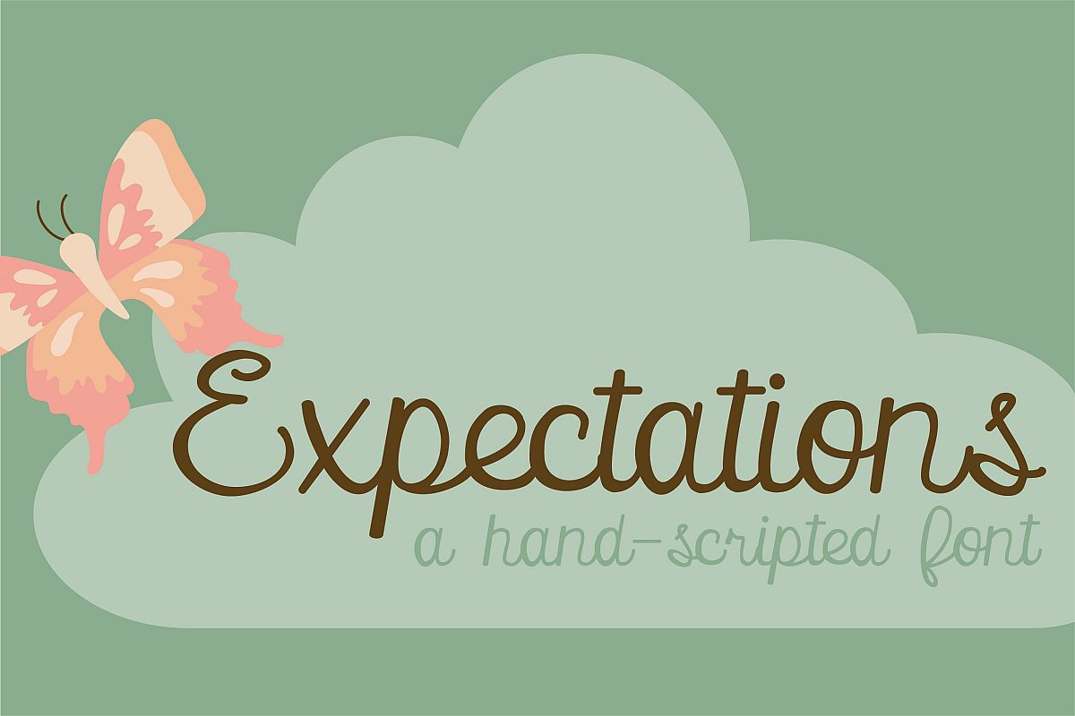PN ExpectationsRegular Font插图