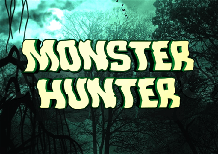 Monster Hunter font插图