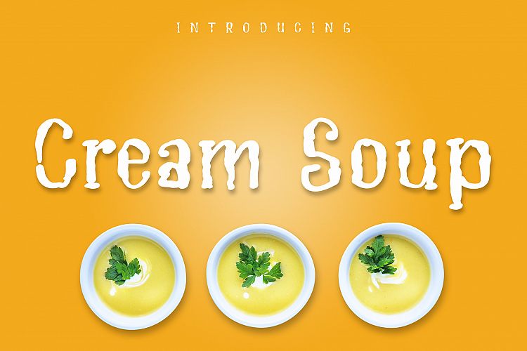 Cream Soup Regular Font插图2