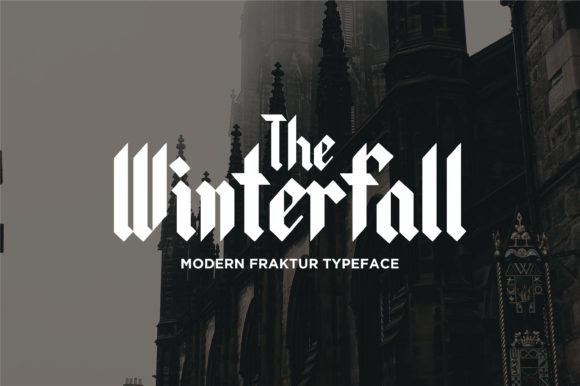 Winterfall Font插图