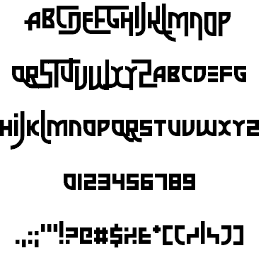 The Jjester font插图1