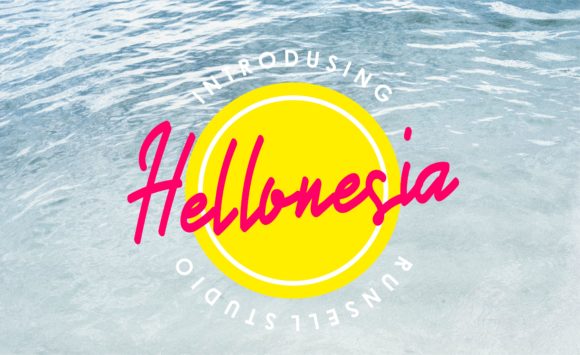 Hellonesia Font插图
