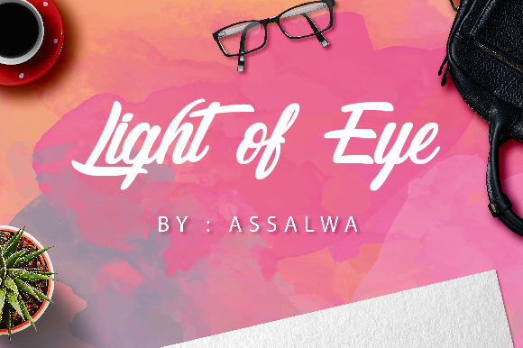 Light of Eyeb Font插图