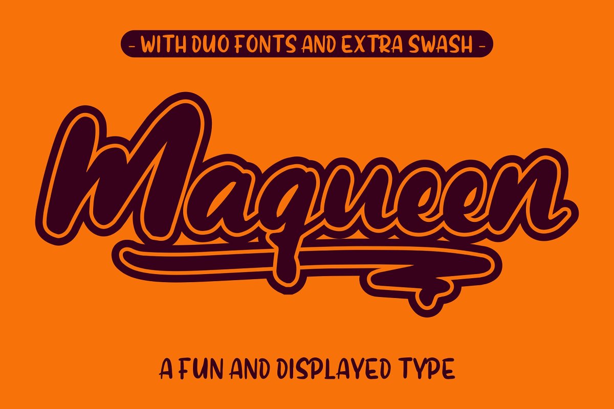 Maqueen Font插图