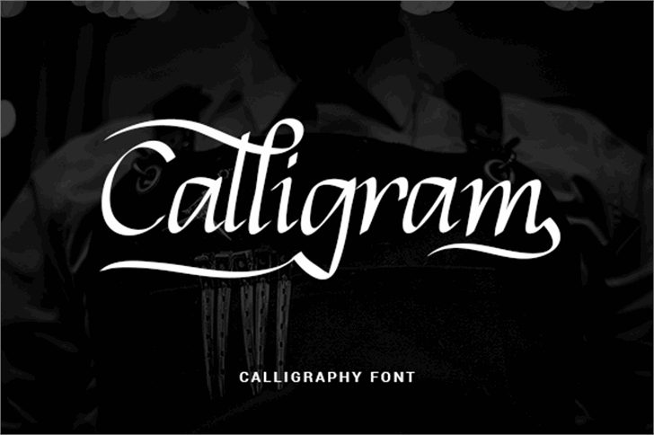 Calligram Personal font插图1