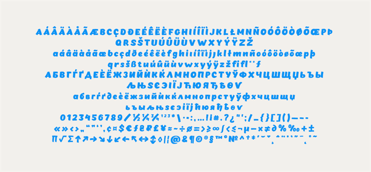 Chekharda Bold Italic font插图4