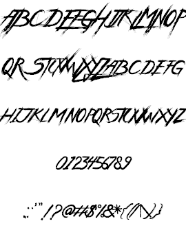 Wild Zova Free font插图8