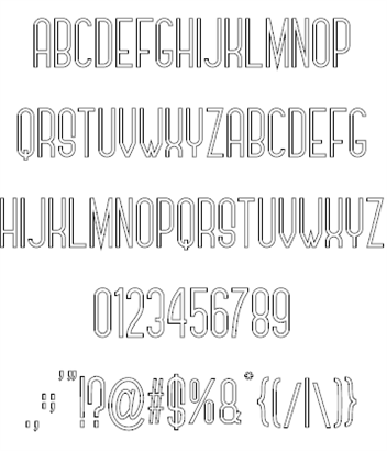 Zerotype font插图1