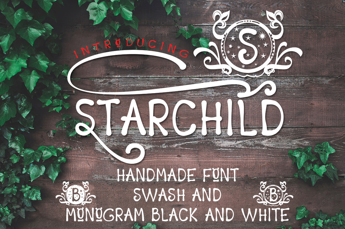 Starchild Regular Font插图