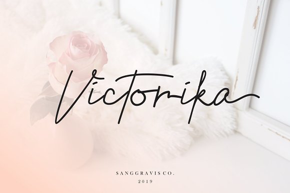 Victorika Font插图