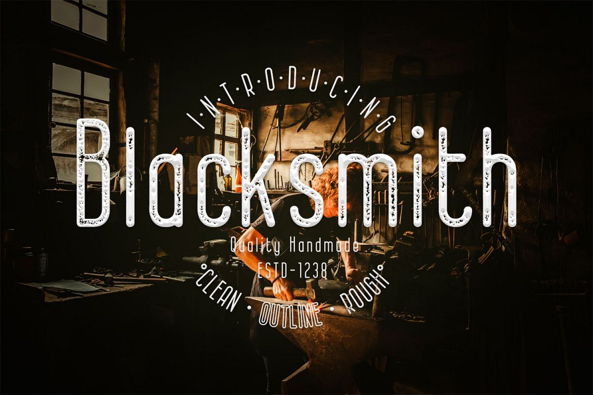 Blacksmith Other Font插图