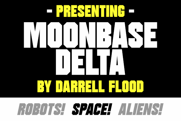 Moonbase Delta font插图