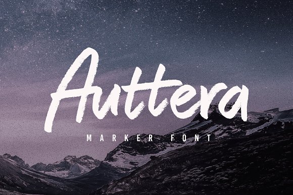 Auttera Font插图1
