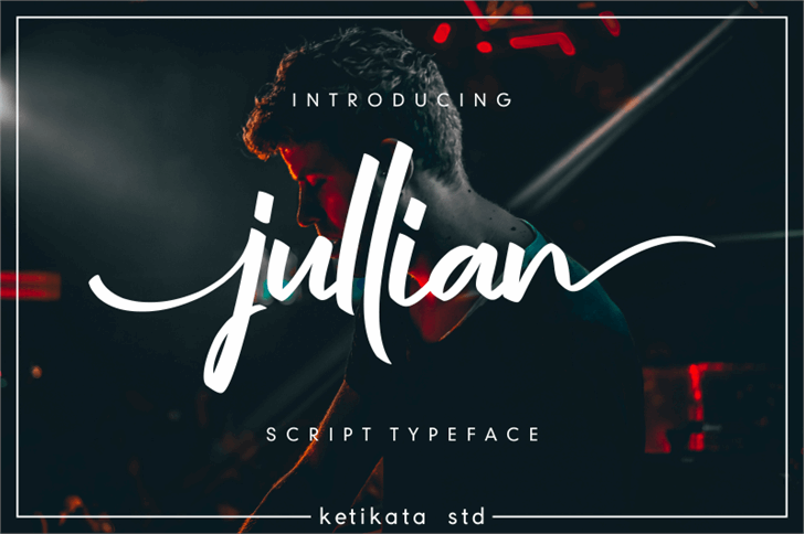jullian Personal Use Only font插图
