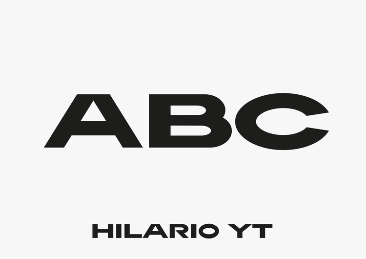 Hilario YT Typeface插图