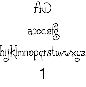 Agrifan font插图4