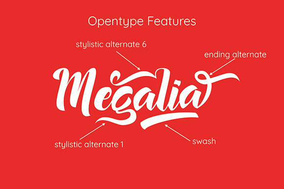 Megalia Font插图3