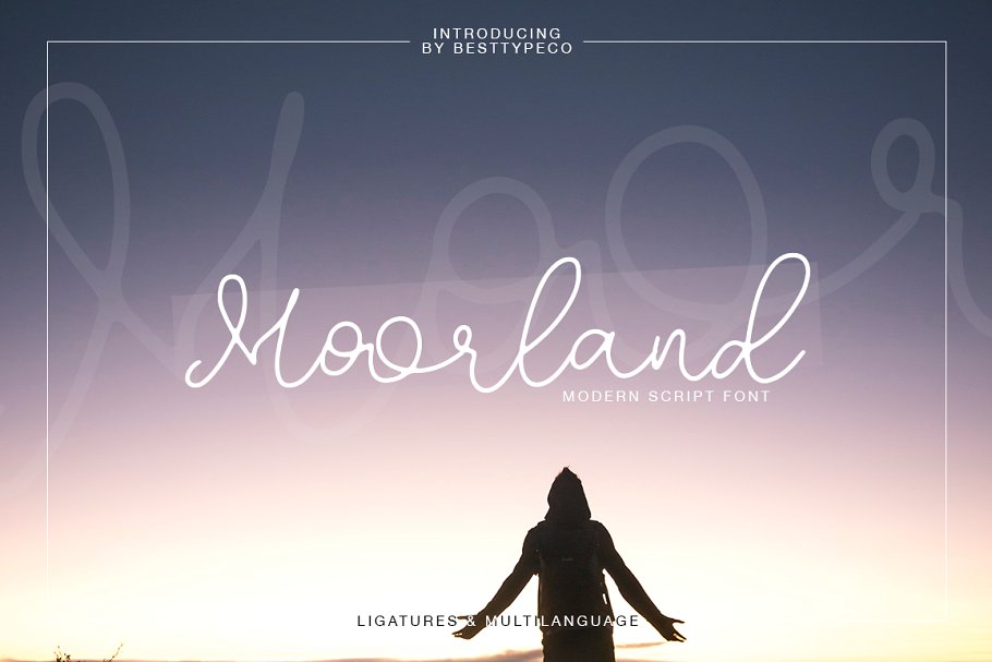 Moorland Font插图