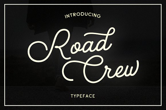 Road Crew Font插图