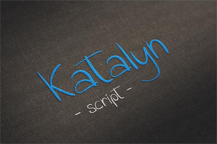 Katalyn font插图6