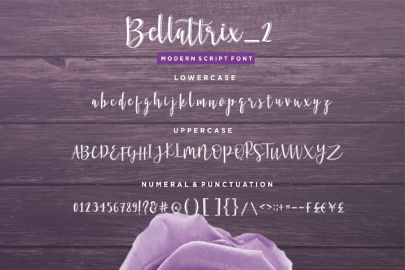 Bellattrix Font插图7