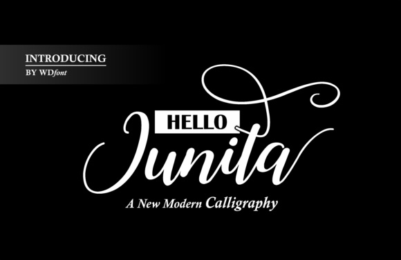Hello Junita Font插图2
