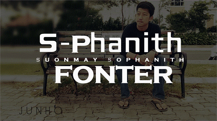 S-PHANITH FONTER  font插图