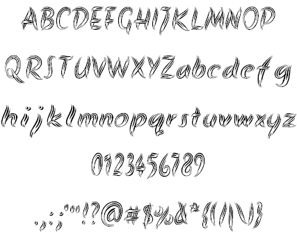 Symbiopsy font插图1