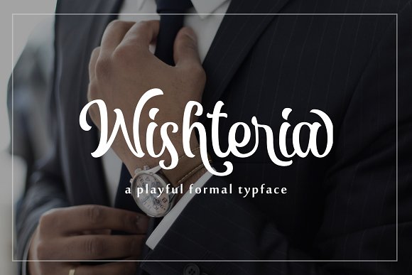 Wishteria Font插图