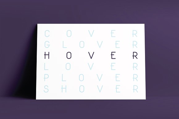 Hover Classic Extended Font插图4