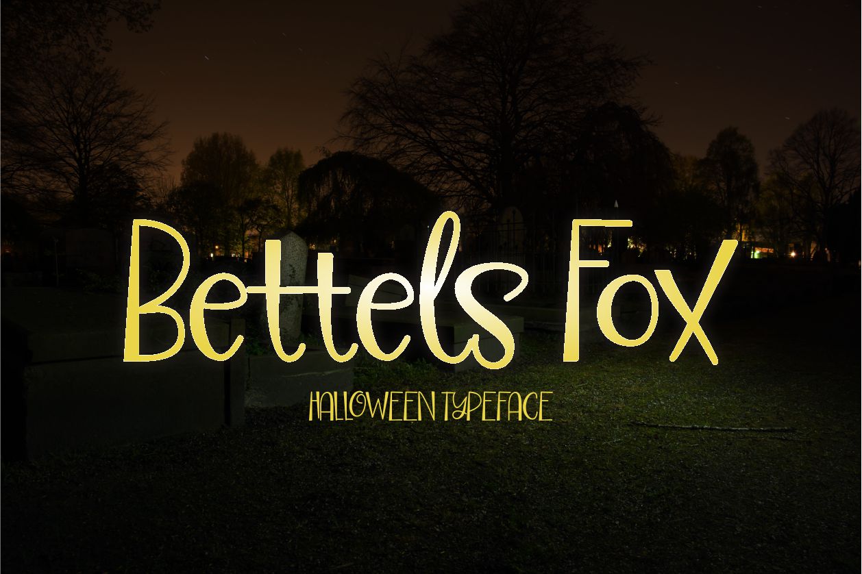 Bettels Fox Display Font插图