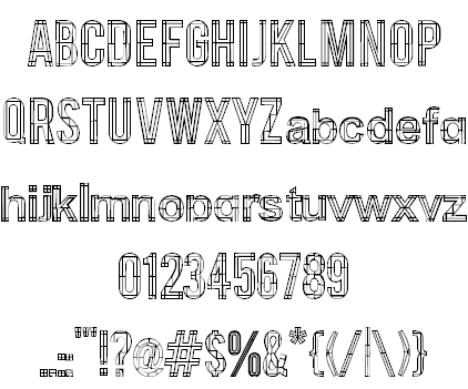 Irawan V.1 font插图1