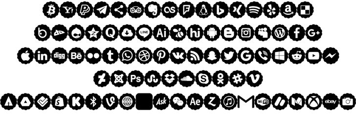 Font icons color font插图1